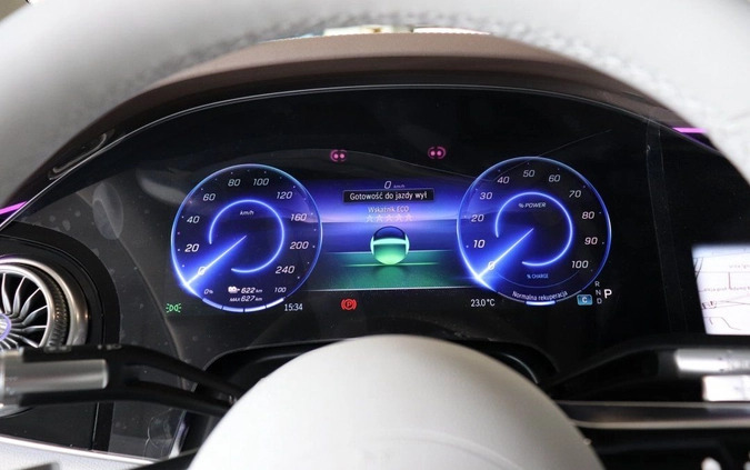 Mercedes-Benz EQS cena 494000 przebieg: 5187, rok produkcji 2022 z Skierniewice małe 79
